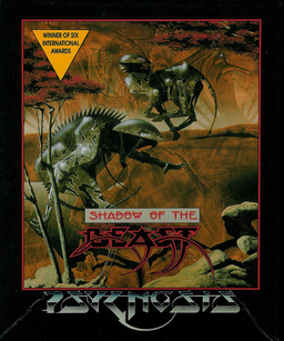 Shadow of the Beast box art for Atari ST